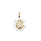 Image 5 of Gold pendant with precious opal | Vintage
