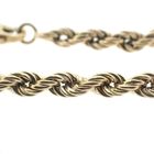 Image 3 of Gold twisted link bracelet | 20.5 cm