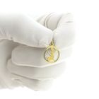 Image 11 of Gold zodiac sign pendant; Virgo