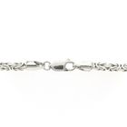 Image 5 of Silver square king chain | 50.5 cm