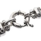 Image 4 of Silver robust gourmet link necklace | 45 cm