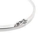 Image 5 of White gold bangle with 0.15 ct. diamond | Ø 60.7 mm