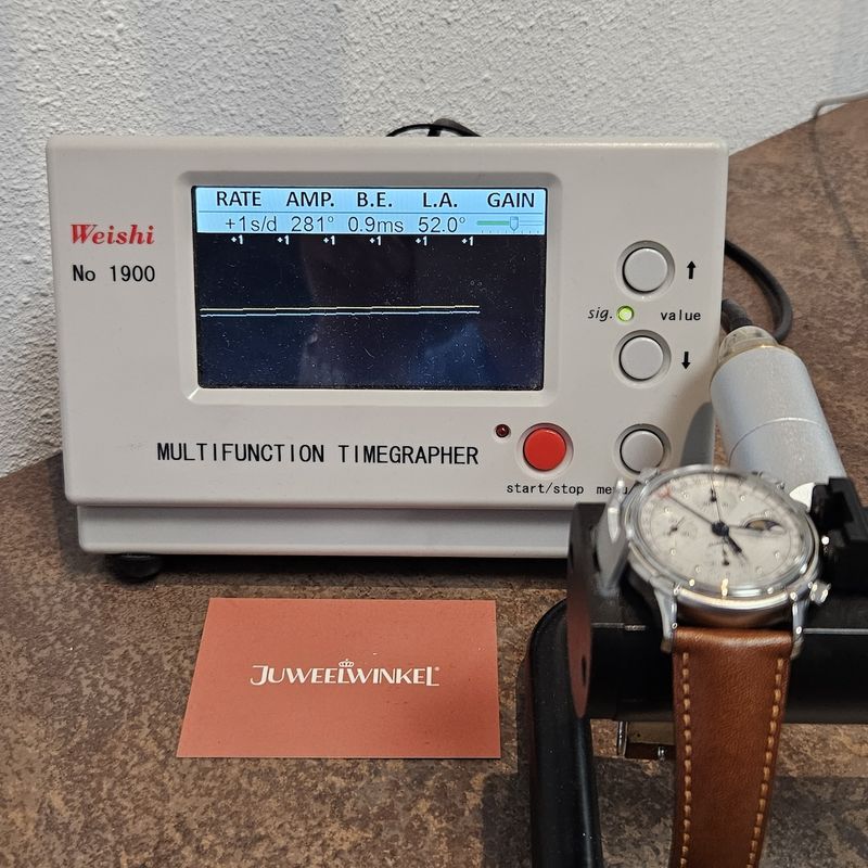 Image 18 of Picard Cadet Chronograph 'Moon Phase' 78790; Automatic men's watch with moon phase