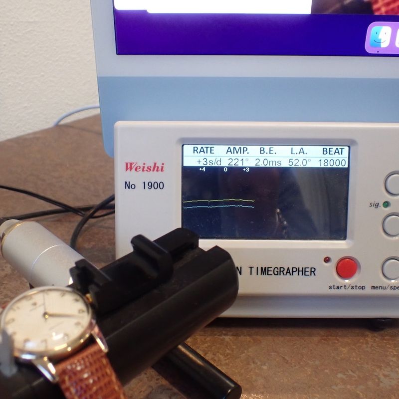 Image 13 of Rolex Precision; 9k gold vintage watch