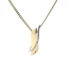 Image 4 of Two-tone fantasy pendant with diamonds | 0.045 ct.