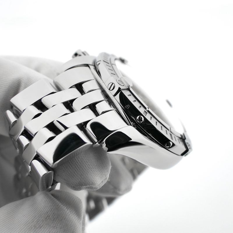 Image 16 of Breitling Chronomat Evolution 'Grey' A13356 / A156F17PA; Chronograph men's watch in full set