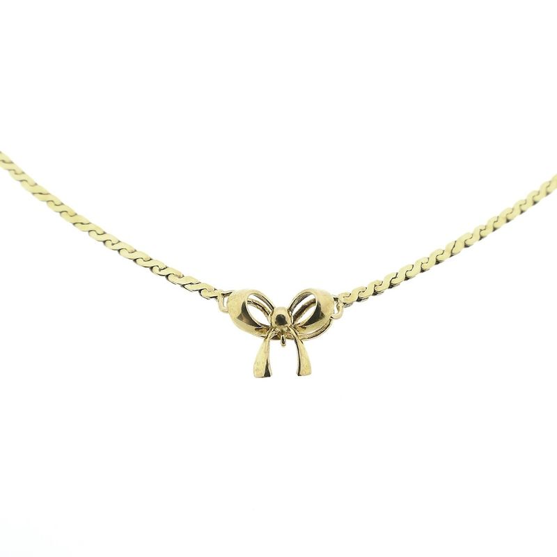 Image 5 of Necklace with bow | 43 cm