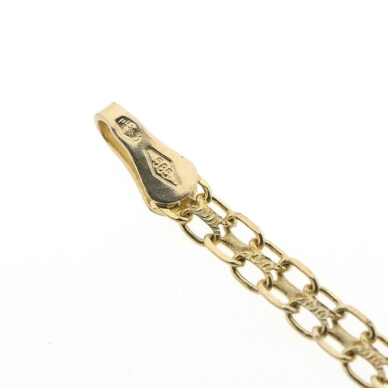 Image 5 of Gold fantasy link bracelet | 18.5 cm