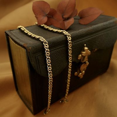 Image 2 of Golden fantasy link chain