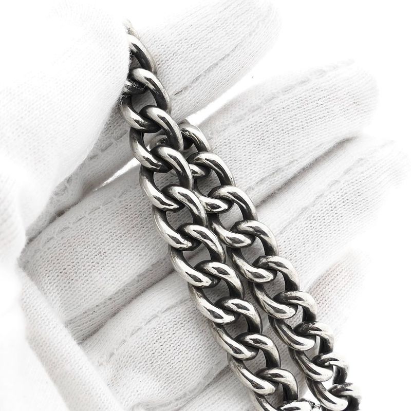 Image 6 of Silver Gourmet Chain Bracelet