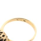 Image 7 of 18 carat gold ring set with turquoise