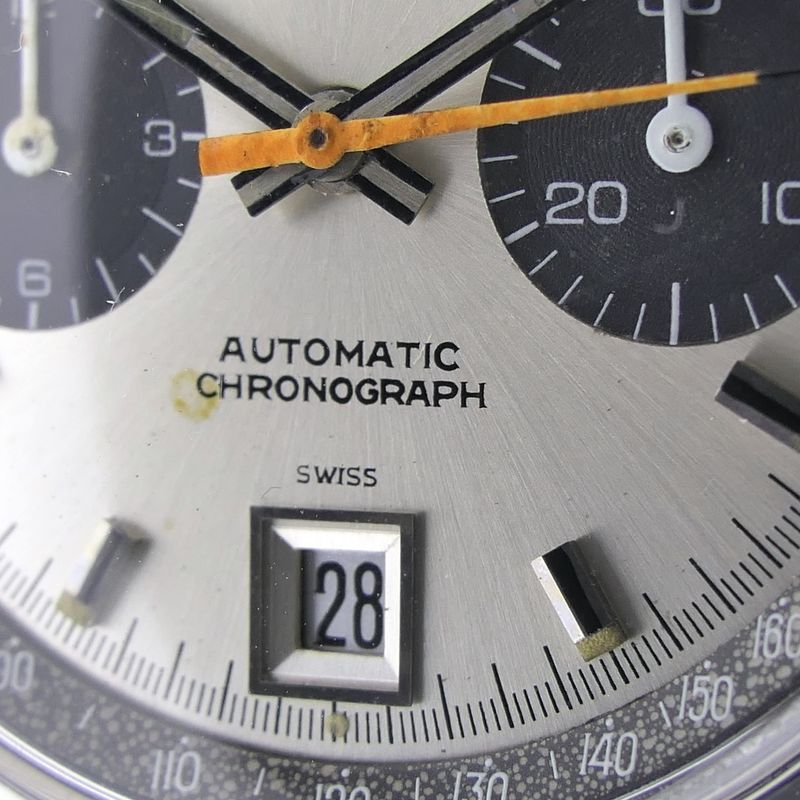 Image 12 of Heuer Carrera 1153; Vintage chronograaf heren horloge