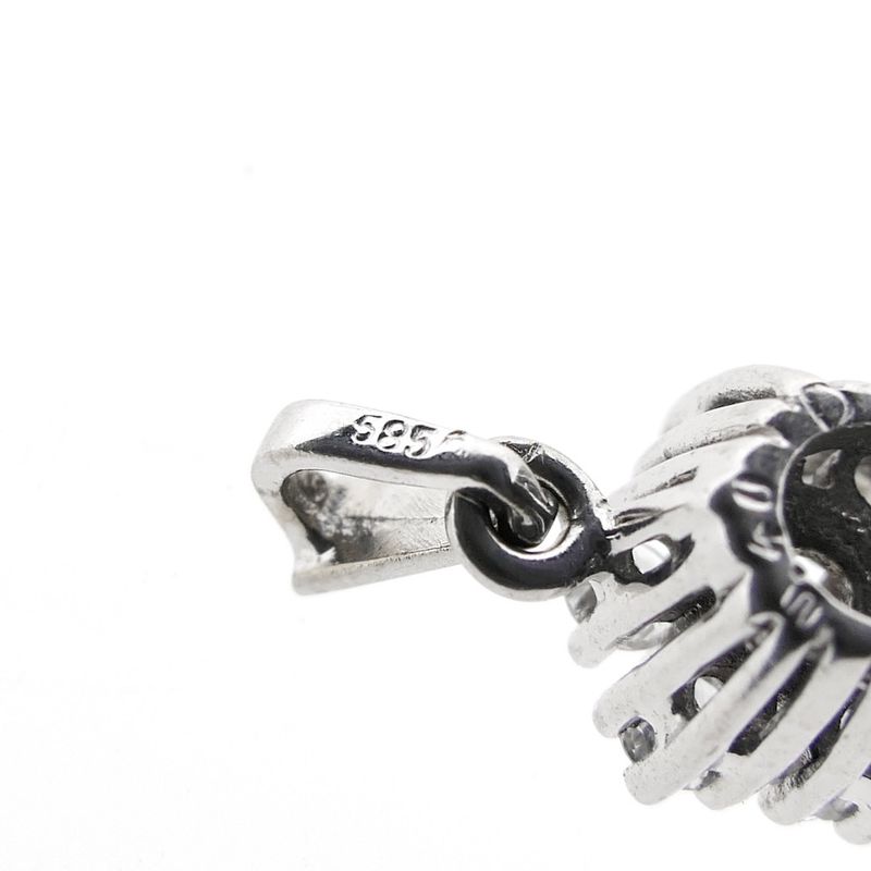 Image 9 of White gold pendant with diamonds | 0.40 ct.