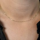 Image 8 of Golden Figaro link chain