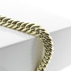 Image 3 of Gold French gourmet link bracelet | 20 cm