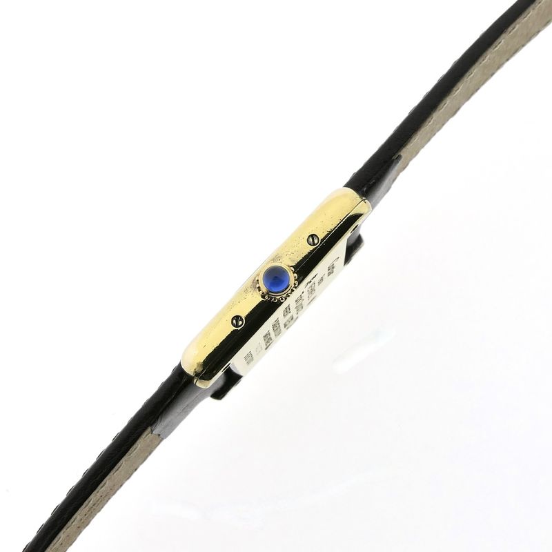 Image 8 of Cartier Tank Vermeil 'Trinity' 5057001; Vintage ladies watch