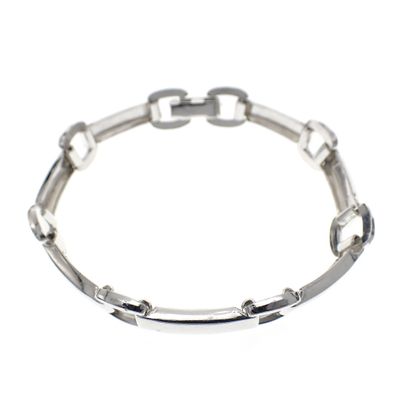 Image 1 of Silver fantasy link bracelet | 17.5 cm