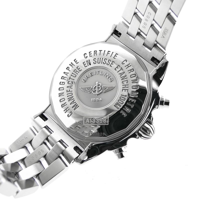 Image 10 of Breitling Chrono Cockpit A13358; Chronograph men's watch