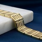 Image 2 of Gold Bracelet with Fantasy Links; 14 Karat; 19.5 cm