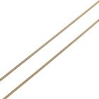 Image 5 of Gold thin gourmet link necklace | 50.5 cm