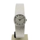 Image 10 of Patek Philippe Ellipse 3370/1; Vintage 18k. witgouden dames horloge