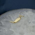 Image 6 of Gold pendant of a Viking boat