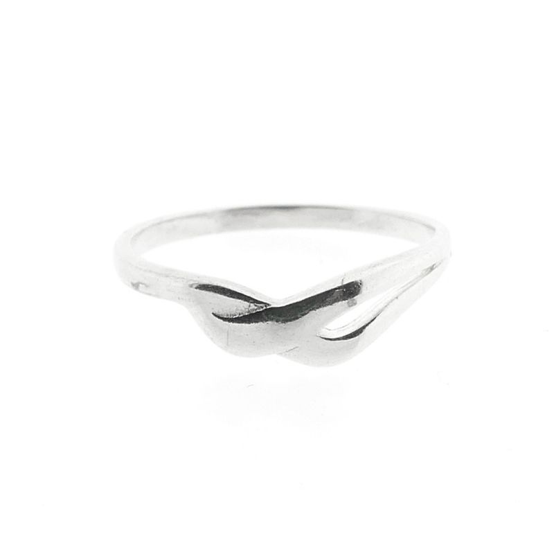 Image 2 of Silver ring with fantasy design
