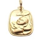 Image 3 of Gold pendant of a child's baptism