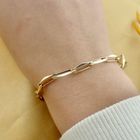 Image 4 of Gold closed for ever bracelet | 19 cm