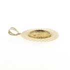 Image 4 of Two-tone gold pendant with the face of Mary