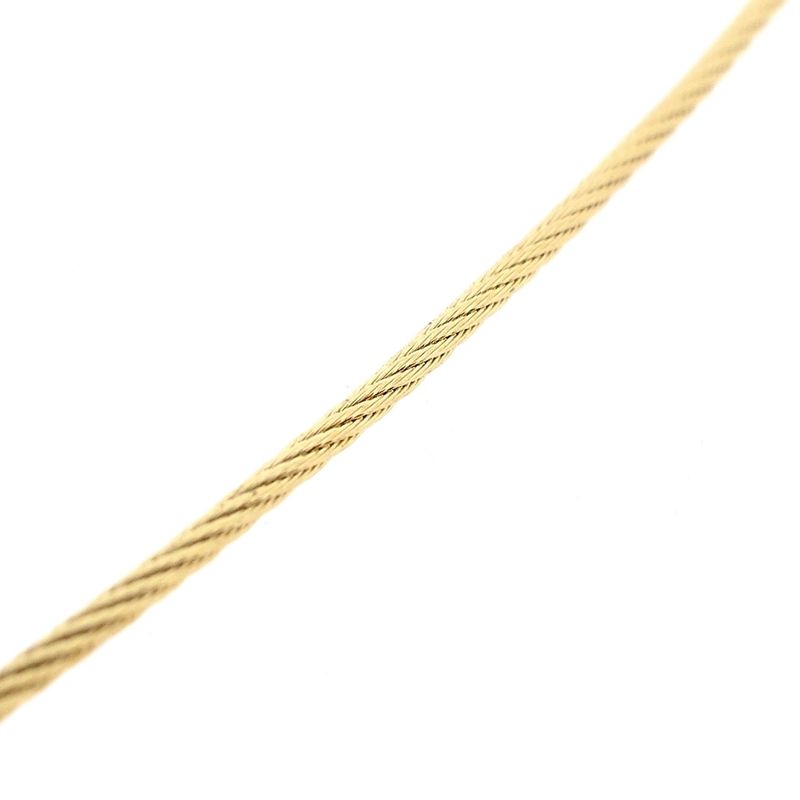 Image 7 of 14 Karat Cable Chain Necklace; 45.5 cm