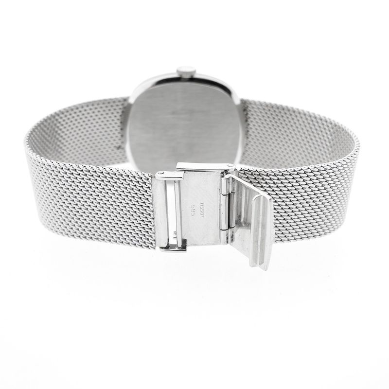 Image 15 of Tissot Vintage; 14k white gold watch