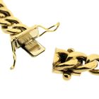 Image 5 of Gold gourmet link bracelet.