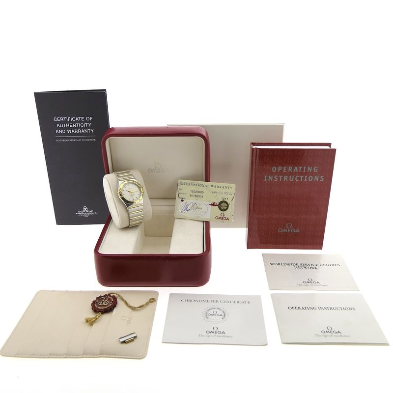 Image 4 of Omega Constellation Automatic; 18k gold/steel watch