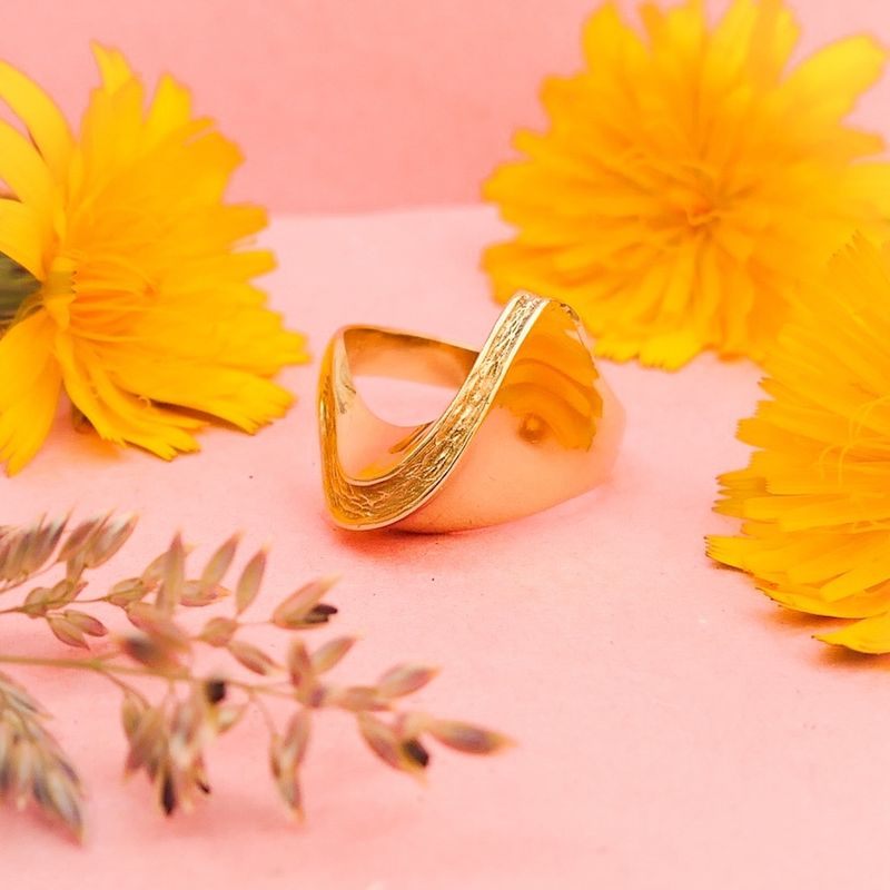 Image 8 of Golden dynamic ring