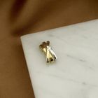 Image 2 of Two-tone gold pendant with diamond | 0.10 ct.
