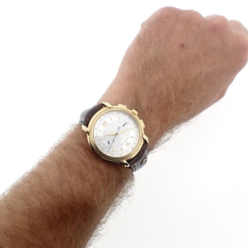 Image 13 of Maurice Lacroix Masterpiece Venus; 18k chronograph watch