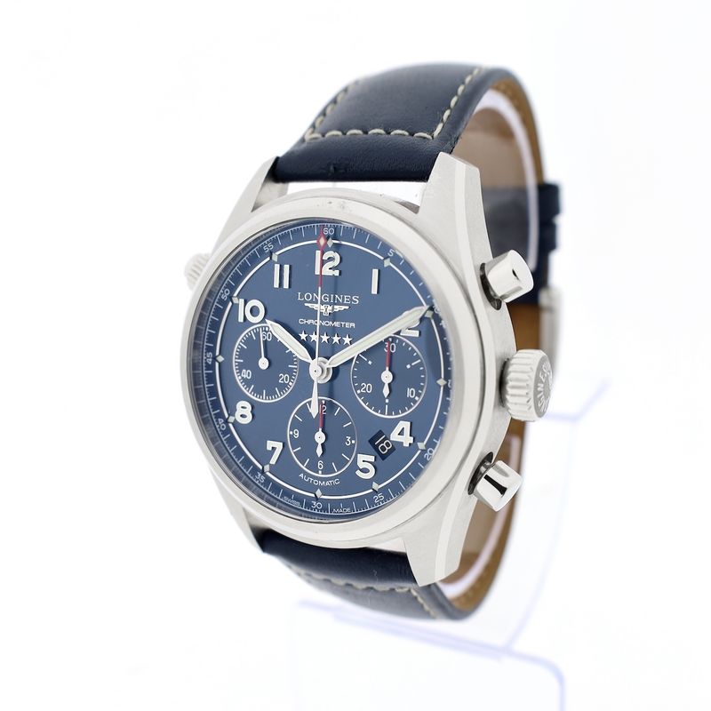 Image 2 of Longines Spirit Chronometer Chronograph L3.820.4; Automatic men's watch