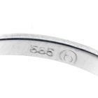 Image 11 of White gold ring with diamonds | 0.21 ct.