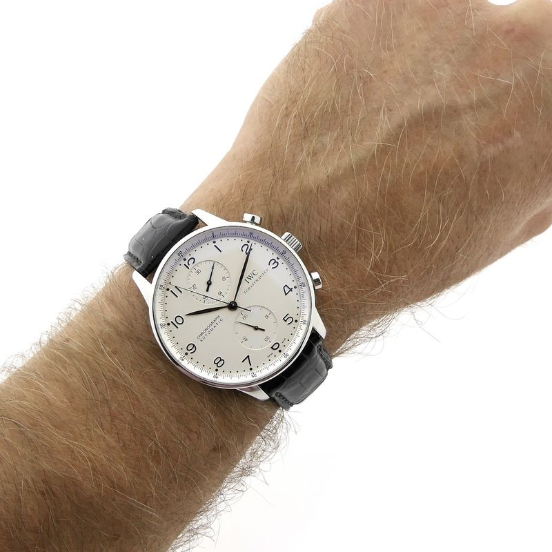 Image 11 of IWC Portuguese Chronograph IW371401; Automatic men's watch