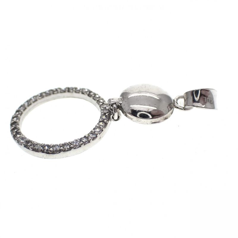 Image 4 of Silver fantasy pendant with zirconia