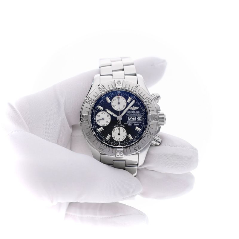 Image 13 of Breitling Chrono Superocean A13340; Automatic Men's Watch