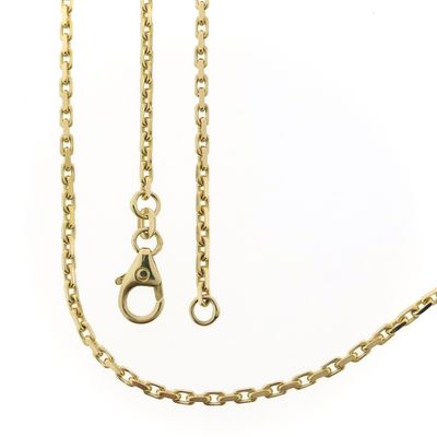Gold anchor link chain | 75.5 cm Image 1 of Gold anchor link chain | 75.5 cm