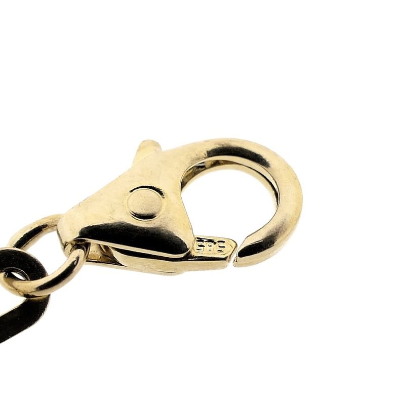 Image 7 of Gold twisted link chain