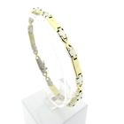Image 3 of Two-tone fantasy link bracelet; Men | 20 cm