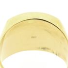 Image 5 of Gold signet ring with onyx