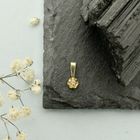 Image 2 of Gold pendant with diamond | 0.01 ct.
