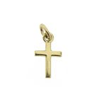 Image 1 of Gold minimalist pendant of a cross