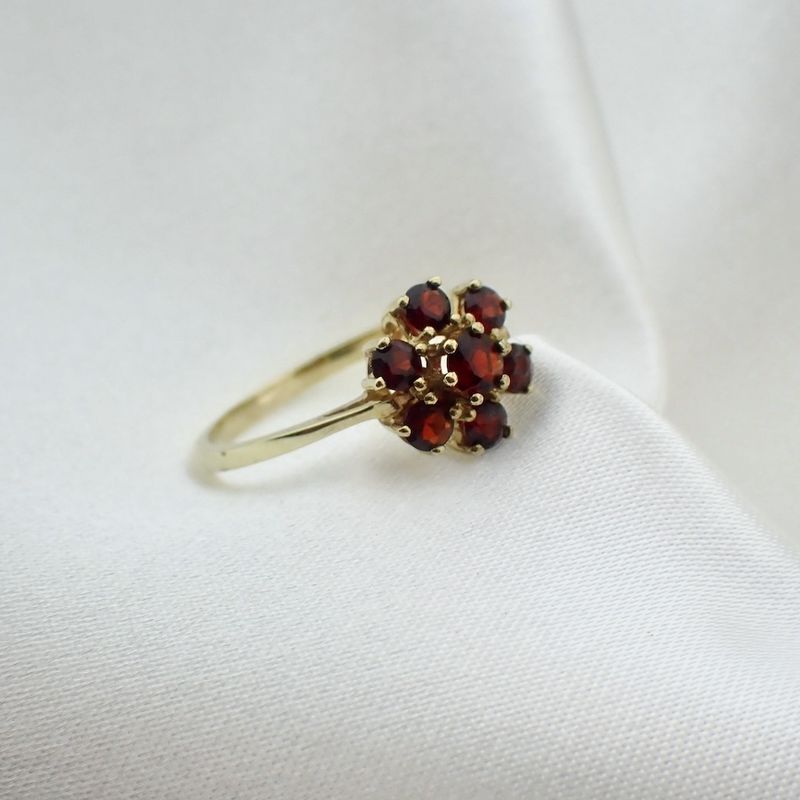 Image 6 of 8K Garnet Ring | Vintage