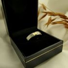 Image 7 of Pequignet two-tone steel ring with yellow gold